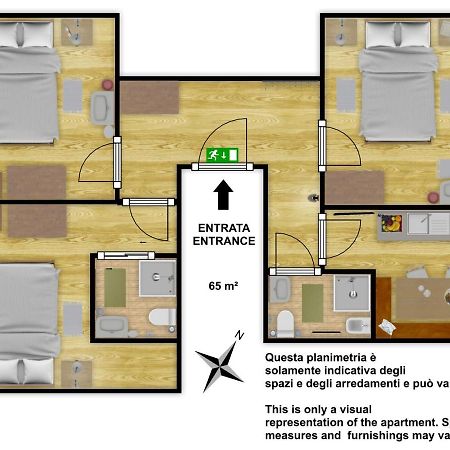Ciasa Preroman Mansarde Apartment San Martino in Badia Ngoại thất bức ảnh